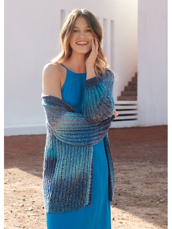 RAGLAN-JACKE Gomitolo Collina von Lana Grossa