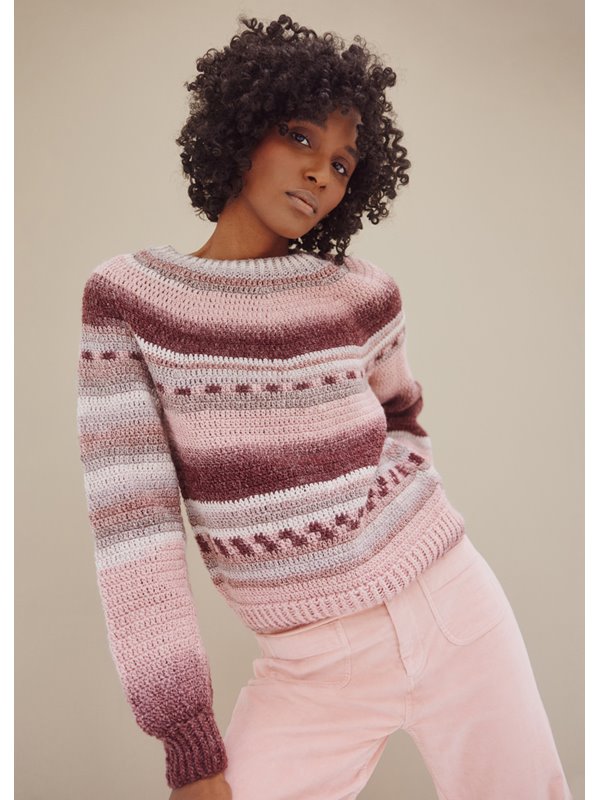PULLOVER Gomitolo Dipinto von Lana Grossa