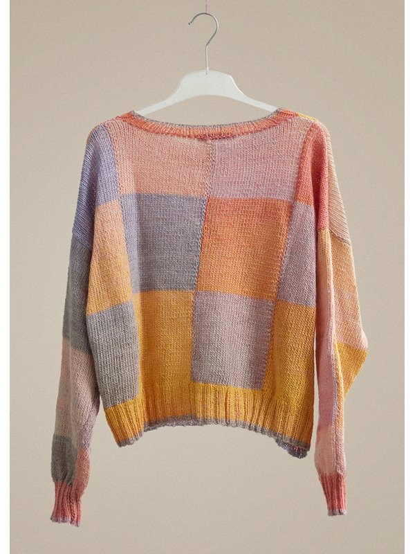 KARO-PULLOVER Gomitolo Versione von Lana Grossa