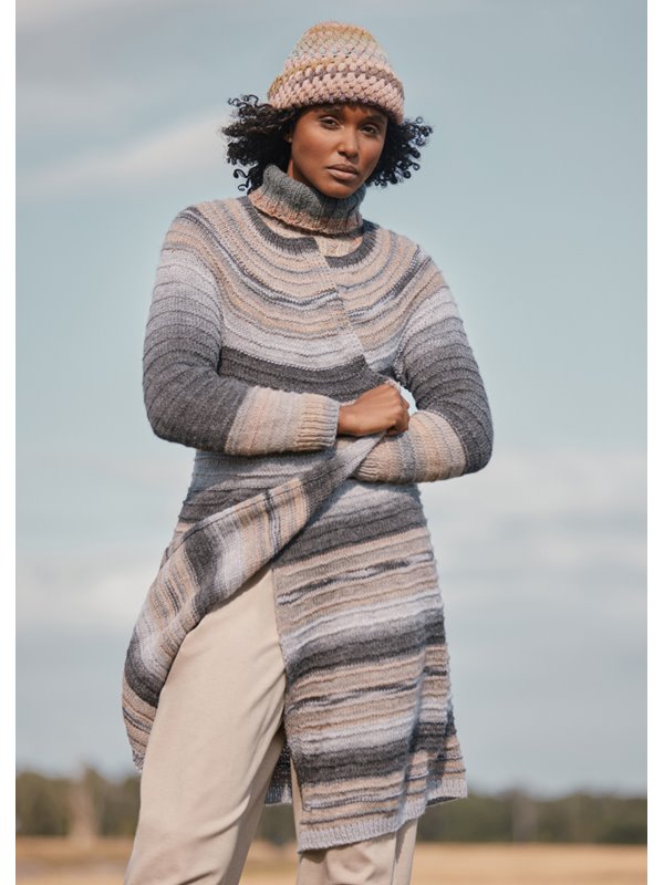 MANTEL Gomitolo Dipinto von Lana Grossa