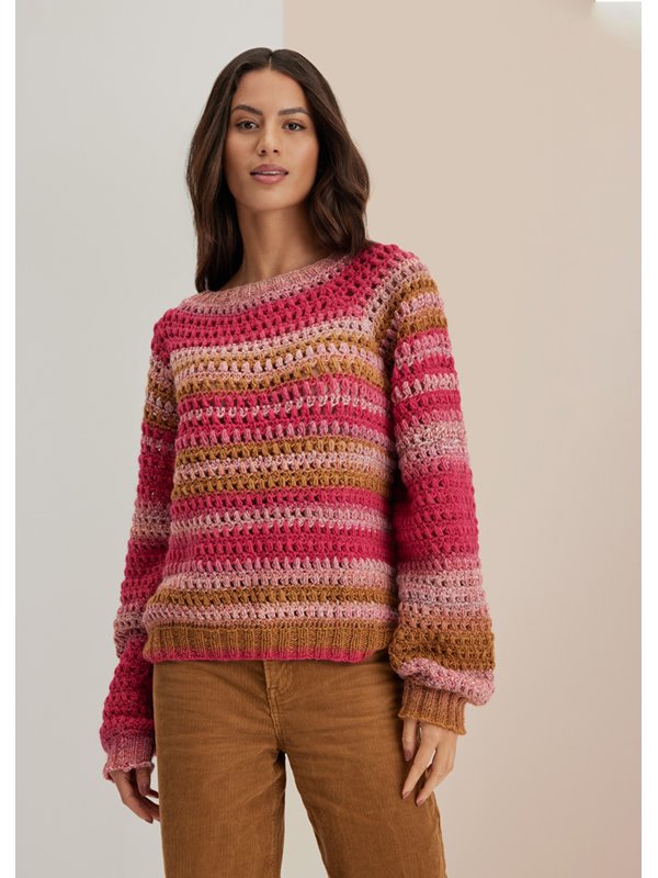 Lana Grossa HÄKELPULLOVER Gomitolo Fusione