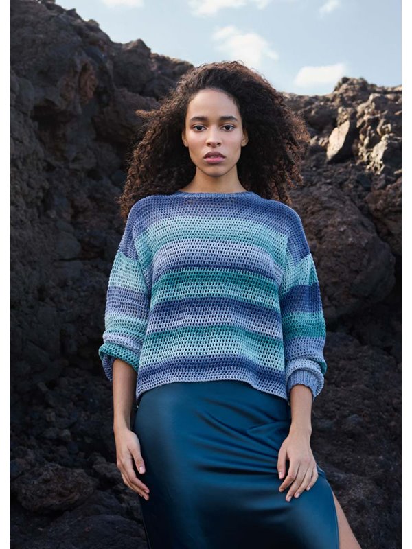 HÄKEL-PULLOVER Gomitolo Tono von Lana Grossa