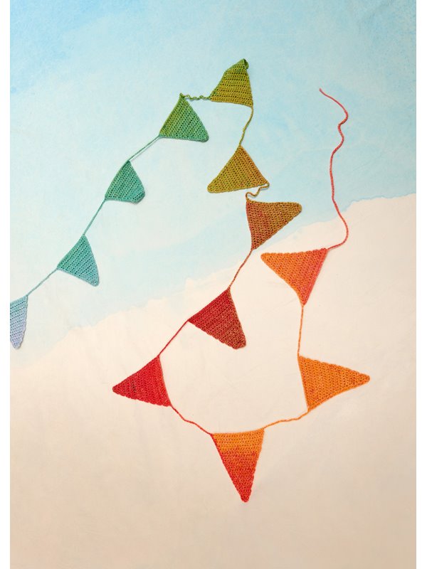 Lana Grossa 1-KNÄUEL-WIMPELKETTE Cotonella