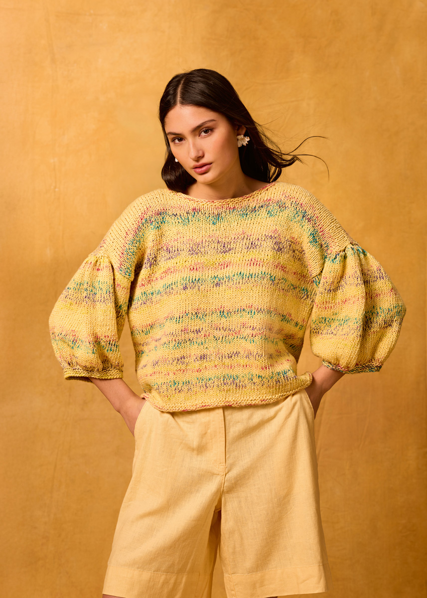 KURZARM-PULLI Gomitolo California & Cotonella von Lana Grossa