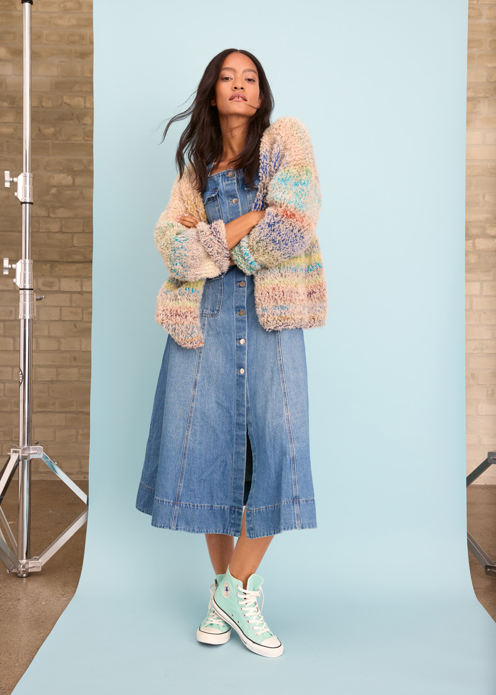 CARDIGAN TOP-DOWN Candy & Pelliccia von Lana Grossa
