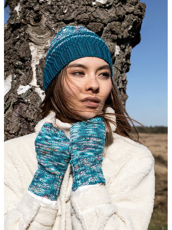 MÜTZE Cool Wool & Cool Wool Hand-dyed von Lana Grossa