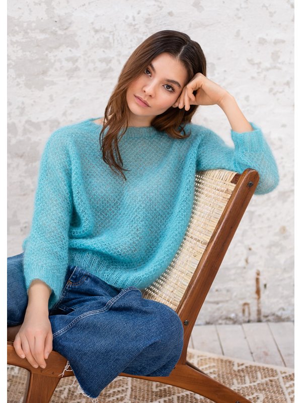 PULLOVER Silkhair von Lana Grossa
