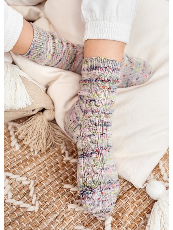 SOCKEN Meilenweit Merino Hand-dyed von Lana Grossa