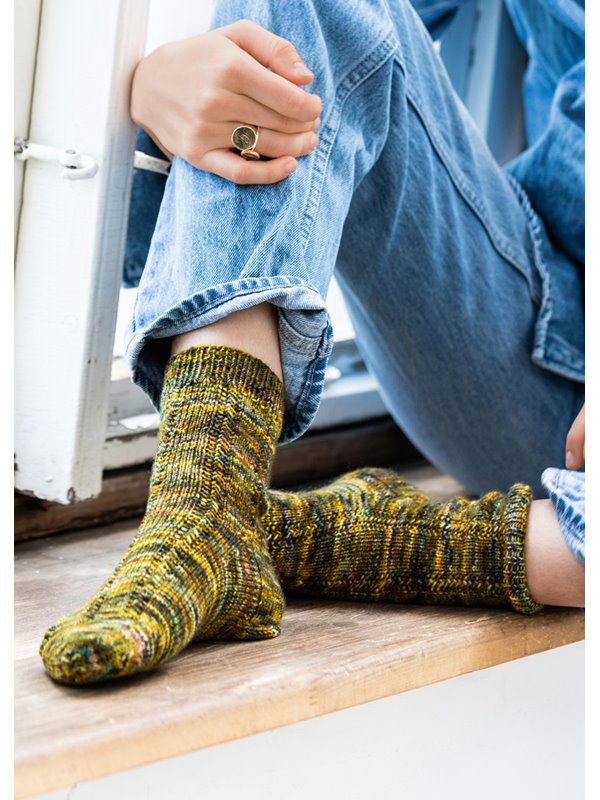 SOCKEN Meilenweit Merino Hand-dyed von Lana Grossa