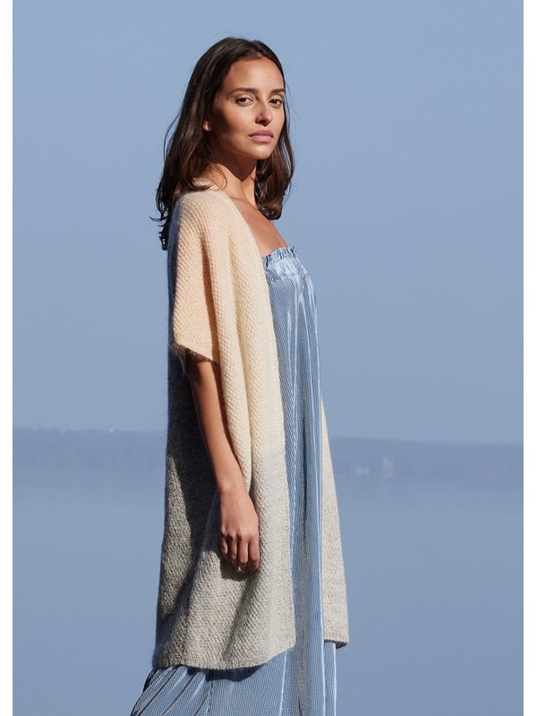 CARDIGAN Cool Wool Lace Hand-dyed, Cool Wool Lace & Silkhair von Lana Grossa