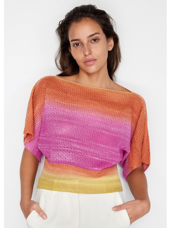 PULLOVER Cool Wool Lace Hand-dyed von Lana Grossa