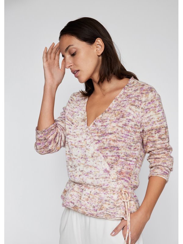 Lana Grossa WICKELJACKE Allora Hand-dyed