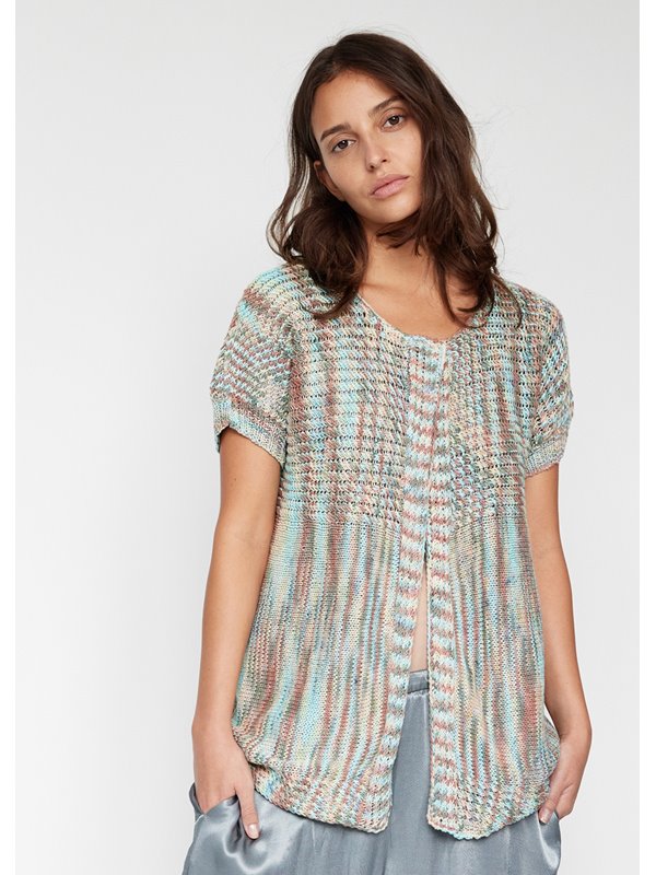 Lana Grossa CARDIGAN Pima Fine Hand-dyed