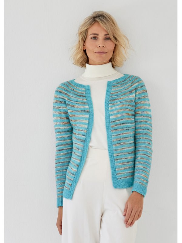 Lana Grossa JACKE Ecopuno Hand-dyed & Ecopuno