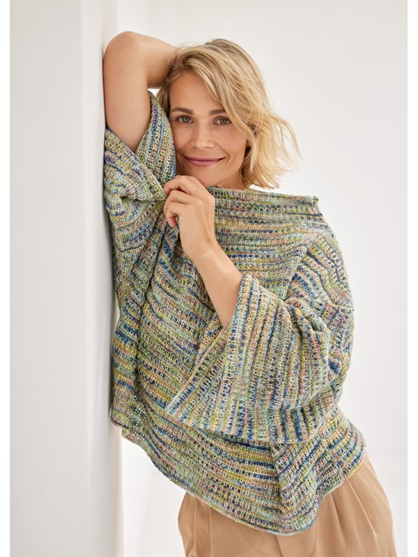PULLOVER Ecopuno Hand-dyed von Lana Grossa