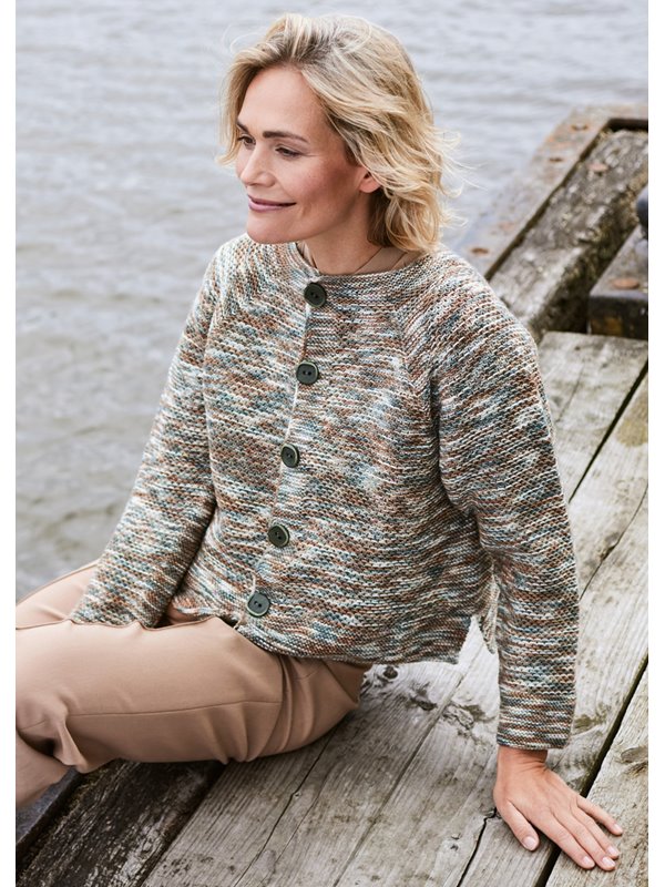 JACKE Cool Wool Hand-dyed von Lana Grossa