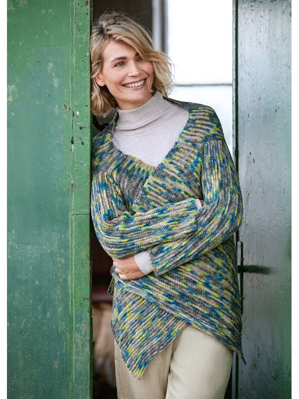 JACKE Meilenweit 100g Merino Hand-dyed von Lana Grossa