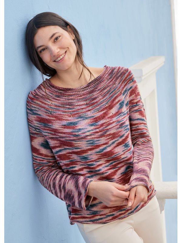 Lana Grossa PULLOVER Setacotone hand-dyed