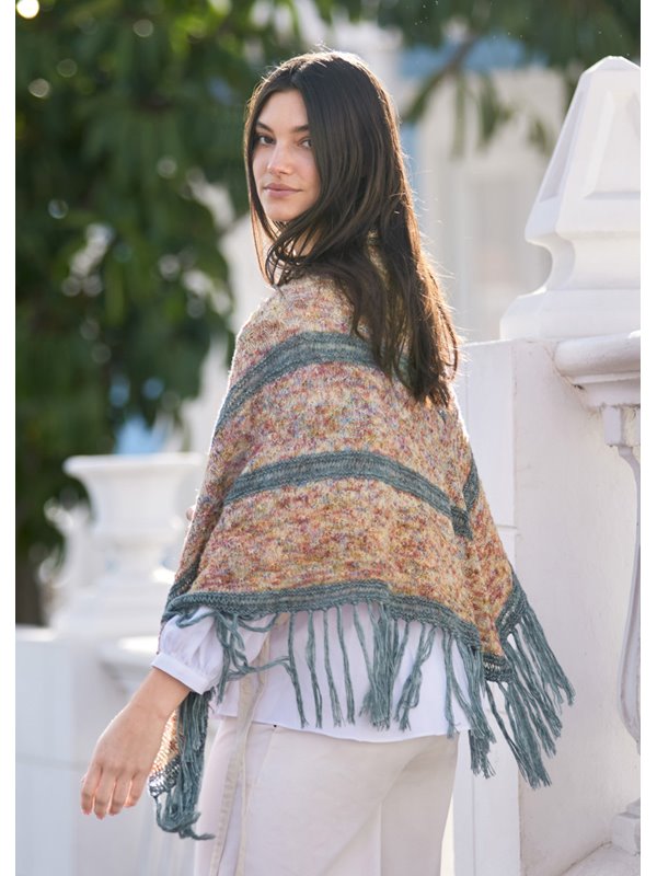 DREIECKSTUCH Allora hand-dyed von Lana Grossa