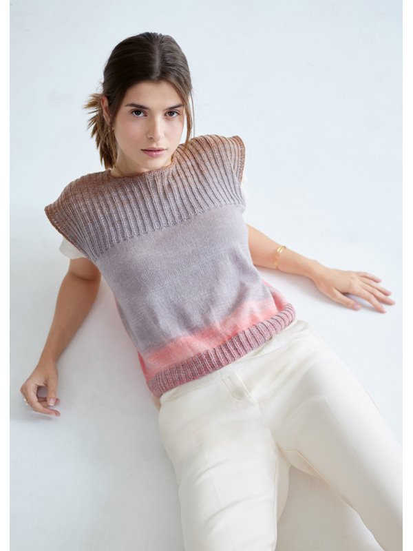 Lana Grossa PULLUNDER Cool Wool Lace hand-dyed