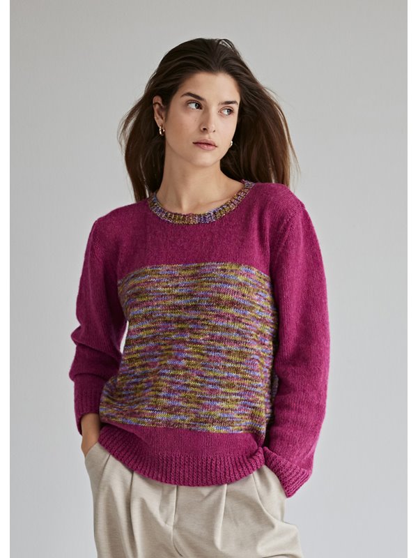 PULLOVER Ecopuno & Ecopuno hand-dyed von Lana Grossa