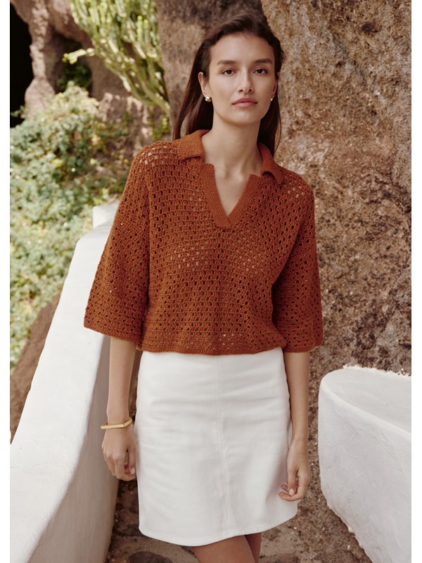 POLOPULLOVER Linarte von Lana Grossa