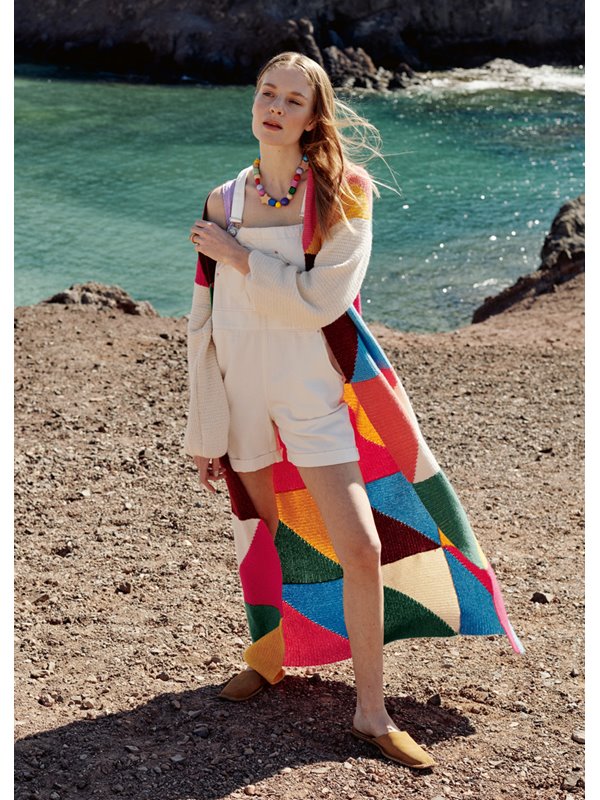 GRANNY-MANTEL Ecopuno von Lana Grossa