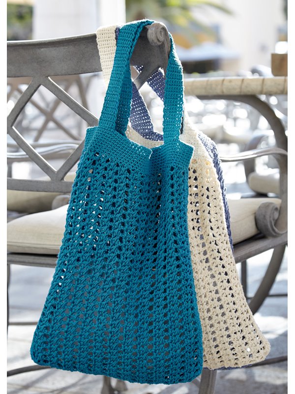 QUER GEHÄKELTE TASCHE Imagine von Lana Grossa