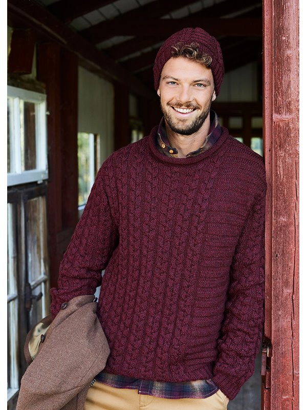 HERRENPULLOVER Landlust Merino 180 von Lana Grossa