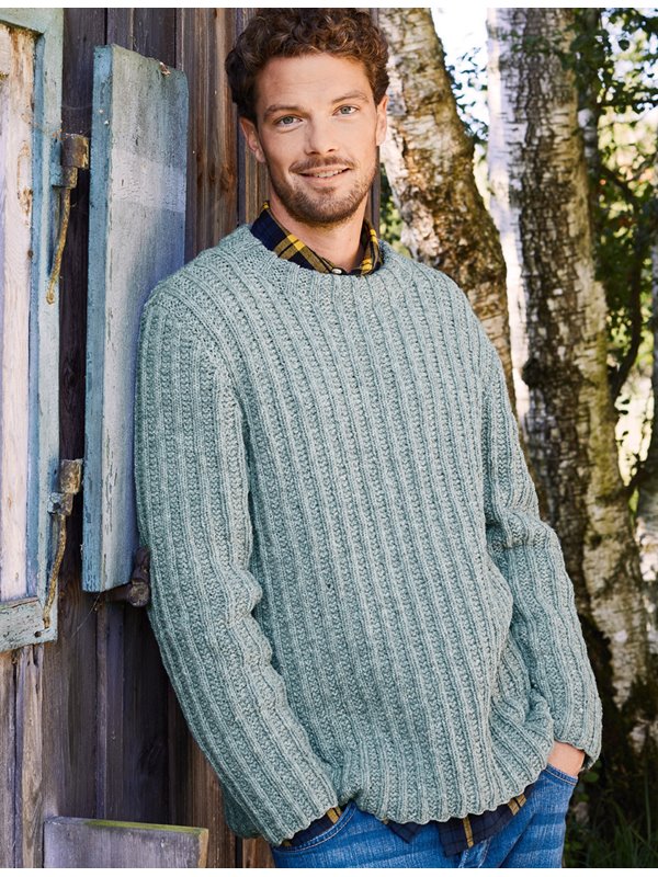 HERRENPULLOVER Landlust Merino 180 von Lana Grossa