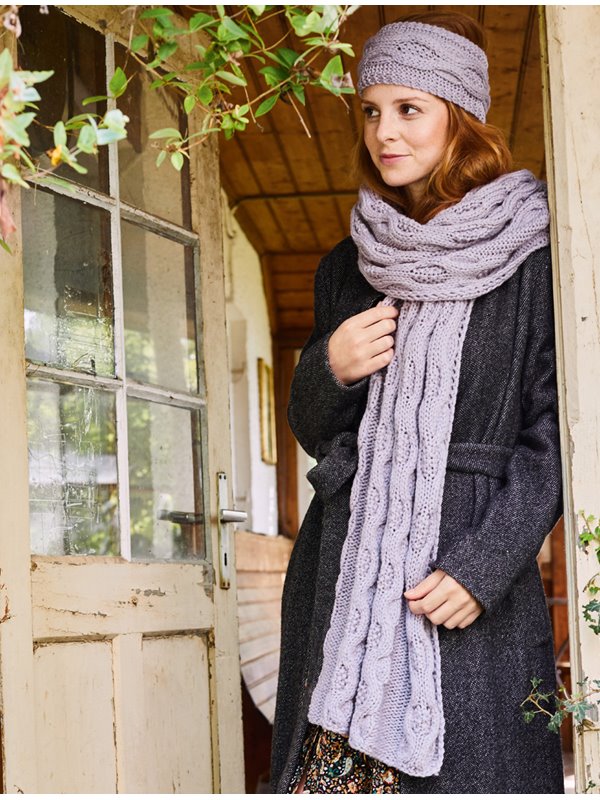 STOLA & STIRNBAND Landlust Merino 120 von Lana Grossa