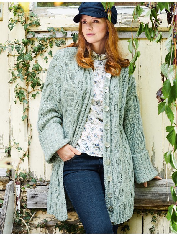 LANGE JACKE Landlust Merino 120 von Lana Grossa