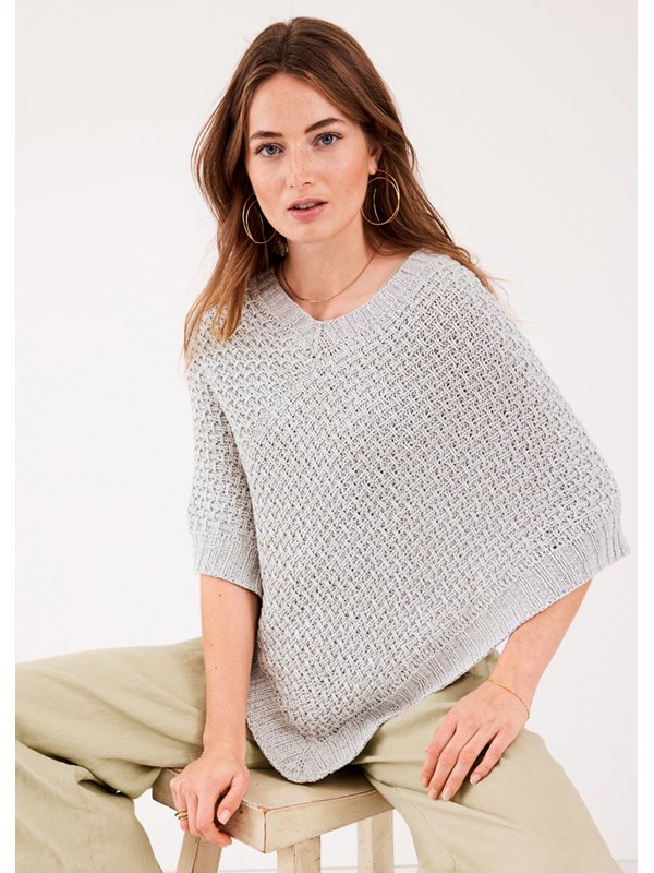 Lana Grossa PONCHO Linarte