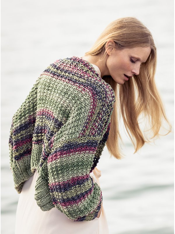 JACKE About Berlin Bulky Print von Lana Grossa