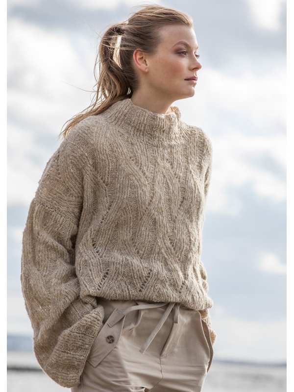 PULLOVER IM LOCHMUSTER Nuvoletta von Lana Grossa