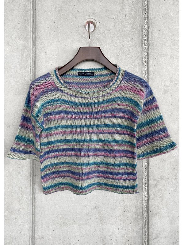 Lana Grossa PULLOVER Ecopuno Print