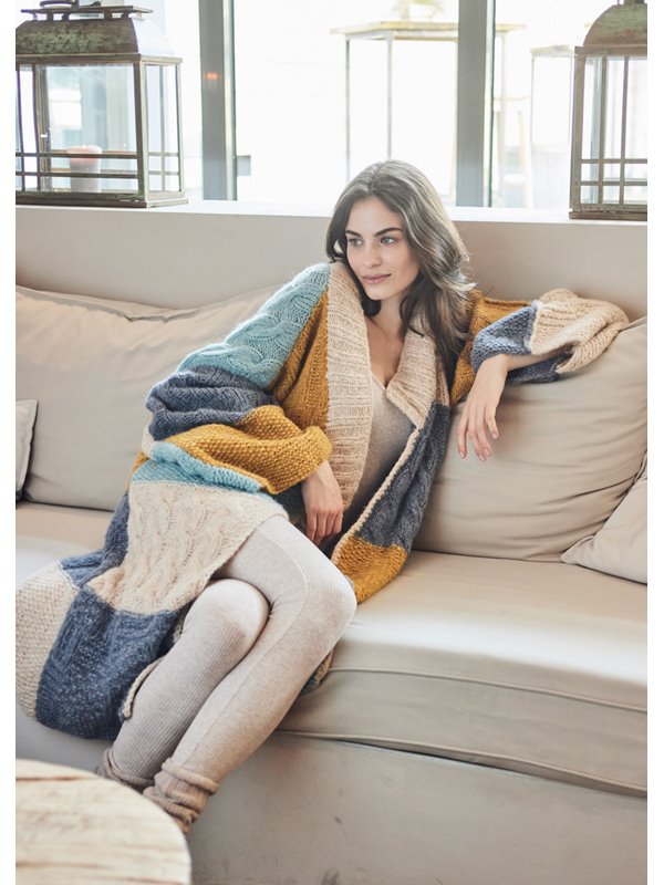 KIMONOMANTEL Alpaca Moda von Lana Grossa