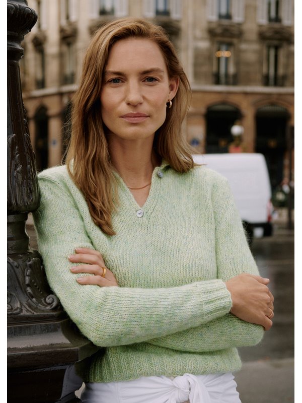 Lana Grossa PULLOVER MIT POLOKRAGEN Puno Due & Bella