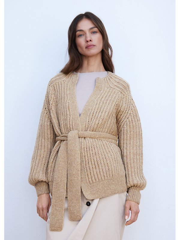 PATENT-CARDIGAN Cool Merino Big & Cool Merino von Lana Grossa