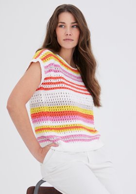 STREIFEN-SHIRT Riccio von Lana Grossa