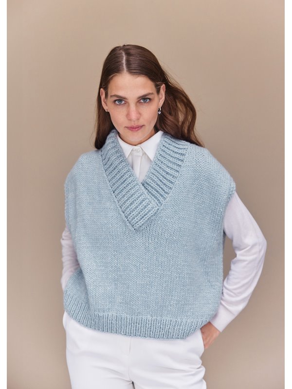 SLIPOVER Cool Merino Big von Lana Grossa