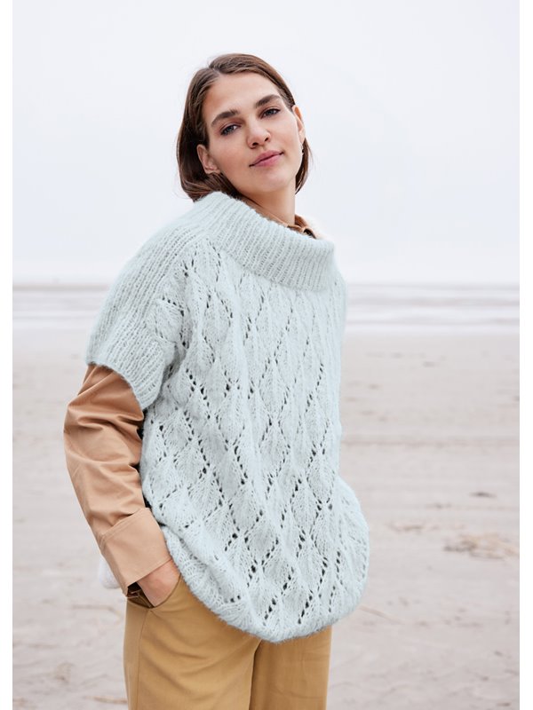 KURZARM-PULLOVER Alpaca Air II von Lana Grossa