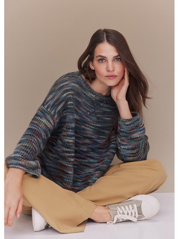 PULLOVER Cool Merino Big Color von Lana Grossa