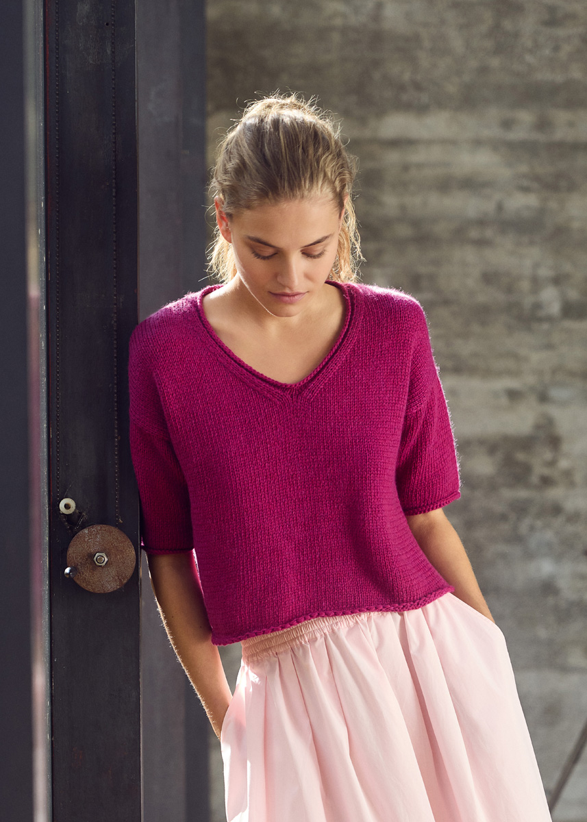 V-SHIRT Summer Softness von Lana Grossa