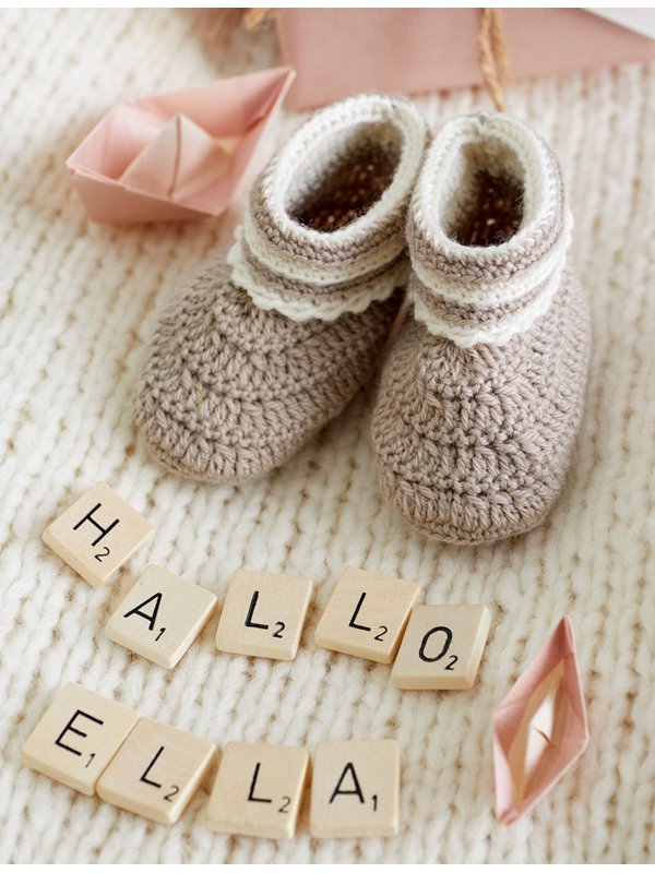 Lana Grossa BABYSCHUHE Meilenweit 50g Cashmere