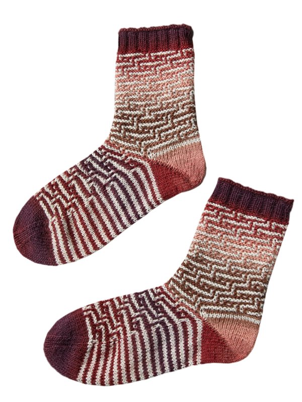 SOCKEN Meilenweit 100g Magico II/Meilenweit 50g von Lana Grossa