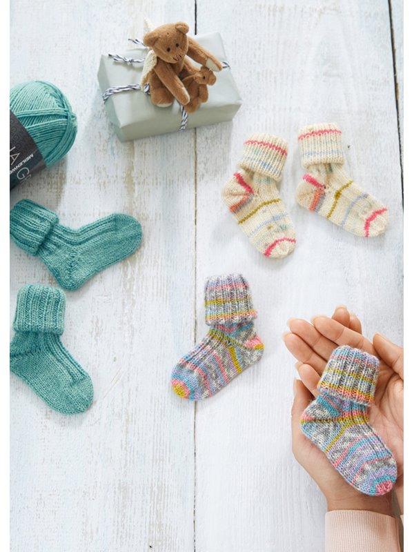 BABYSOCKEN Meilenweit 100g Piazza von Lana Grossa