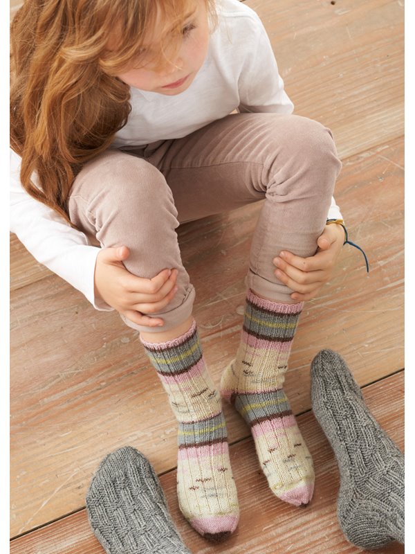 KINDERSOCKEN Meilenweit 100g Aquarello von Lana Grossa