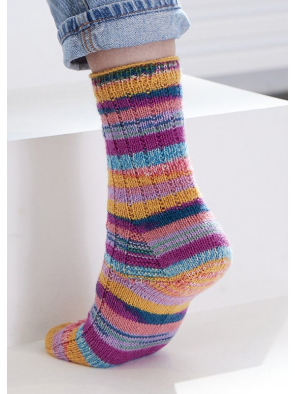 BASIC SOCKEN Meilenweit 100g Arte von Lana Grossa