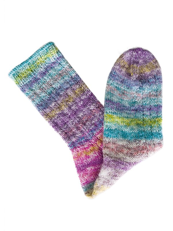 BASIC SOCKEN Meilenweit 100g Alpaca Print von Lana Grossa